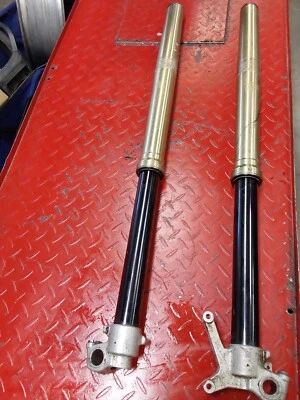 2019 2019-2023 Kawasaki KX450 KX 450 Front Left Right Forks Suspension Straight - Image 1 of 4