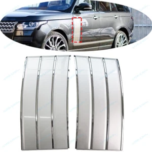 Door Side Fender Cover Panel t For LR Range Rover 2013-2020,L&R,Silver,W/Trim - Picture 1 of 5