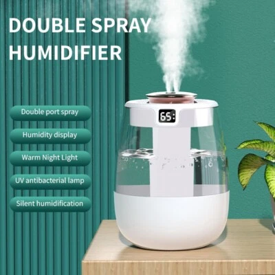 Ultrasonic Humidifier 2-in-1 Aroma Diffuser Cool Mist Maker Oil Humidifier - Image 1 of 4