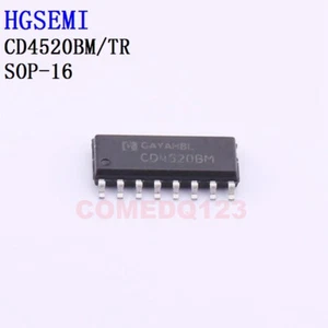 10PCSx CD4520BM SOP-16 HGSEMI Counters Dividers - Picture 1 of 1