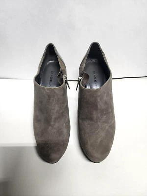 Botas Bandolino Mujer 6M Cuero Marrón Tobillo Moda Botín Estampado Cremallera Foto 1 de 4