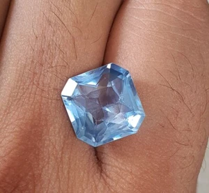 10.14 Ct Flawless AAA Blue Paraiba Tourmaline Lab Grown Octagon Cut Loose Gems - Picture 1 of 10