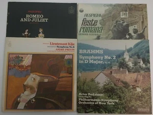 Prokofjew Schotsakowitsch Respighi Brahms Klassik Posten 4 Vinyl Schallplatte LP FAST NEUWERTIG - Bild 1 von 9