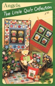 "Angels" The Little Quilt Collection Quilting Sewing Pattern LQC9 Stars Pillows - Picture 1 of 3