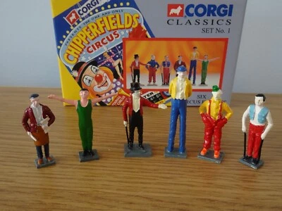 CORGI CLASSICS CHIPPERFIELDS CIRCUS SIX FIGURES MODELS SET ONE CC195 1:50 - Bild 1 von 3