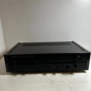 Vintage Denon PRA-1000 Black Wired Premium Stereo Analog Audio Pre-Amplifier - Picture 1 of 16