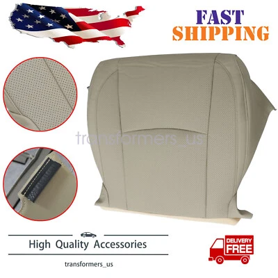 For 2003-2009 Lexus RX330 RX350 RX400h Driver Bottom Perf Leather Seat Cover Tan - Image 1 of 4