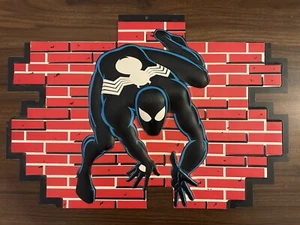 Marvel Comics 1986 Symbiote Spider-Man 3-D Hanging Sign Promotional - Picture 1 of 11