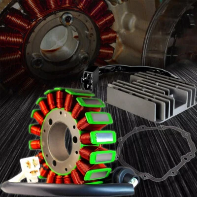 Magneto Coil Stator+Voltage Rectifier + Gasket for 2003-04 GSXR 1000/05 600/750 Foto 1 de 4