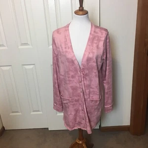 Nuevo con etiquetas Cárdigan Largo Esencial Agnes & Dora Rosa Estampado Tie Dye XL - Imagen 1 de 6