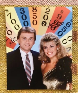 Pat Sajak & Vanna White Signed Autograph 8x10 Photograph USA TV Wheel of Fortune - Picture 1 of 1
