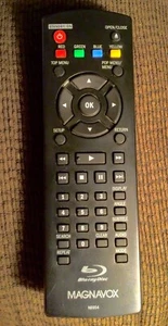 Magnavox NB954 OEM Original Blu-Ray Replacement Remote Control Black - Picture 1 of 4