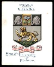 Wills Arms of Universities 1923 (B2) University of Madras No. 18