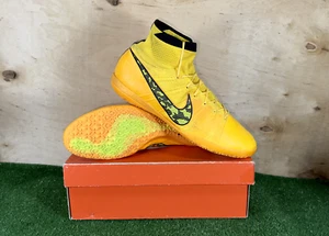 Nike Mercurial Elastico Superfly IC 641597-800 Elite Yellow boots Cleats mens Fo - Picture 1 of 12