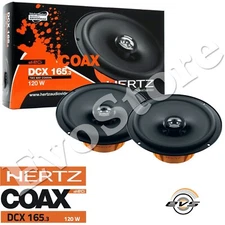 Hertz DCX 165.3 Coppia Casse 165 mm Coassiali 2 Vie Altoparlanti 16,5cm 120W