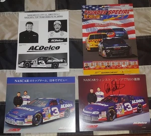 Vintage NASCAR Suzuka Japan Dale Earnhardt Autographed Signed Postcard - Picture 1 of 2