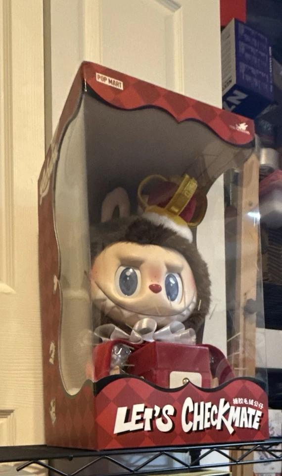 Pop Mart Labubu The Monsters Let's Checkmate Series Vinyl Plush Doll - Sealed - Image 1 of 1