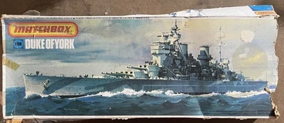 Matchbox 1:700 British Navy HMS Duke of York battleship WW2 (PK-352) - Image 1 of 4