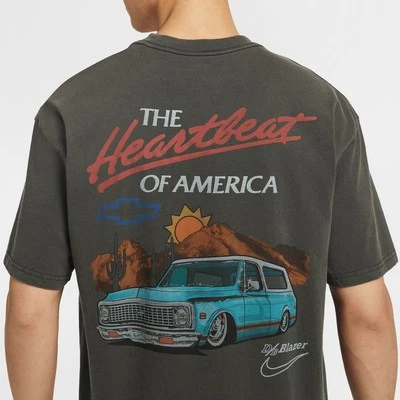 Camiseta Nike Blazer x Devin Booker x Chevy Max90 | Talla GRANDE | Azul Antracita Surf🔥 Foto 1 de 4