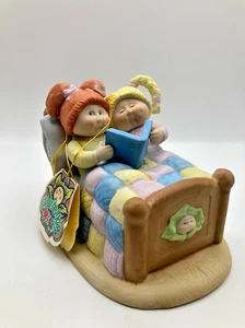 Vintage 1984 Cabbage Patch Kids Bedtime Story Fine Porcelain #5013 Figurine - Picture 1 of 8