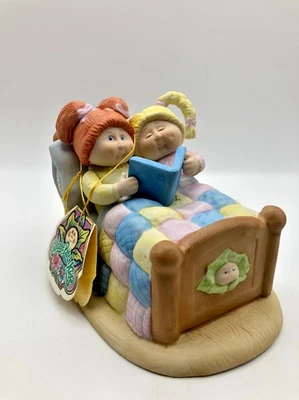 Estatuilla vintage 1984 Cabbage Patch Kids Bedtime Story porcelana fina #5013 Foto 1 de 4