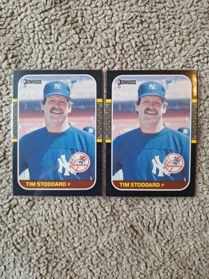 Tim Stoddard - 1987 Donruss #497 New York Yankees - Image 1 of 2
