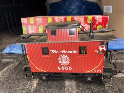 LGB G Scale Rio Grande Bobber Caboose #4065 - Image 1 of 4