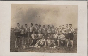 EK101, Ansichtskarten, Postkarten, Herren Fußballmannschaft, Burgstädt, um 1900 - Bild 1 von 2