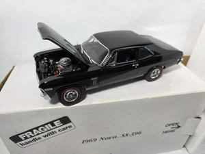 Danbury Mint 1969 Chevy Nova SS 396 schwarz mit Box  - Bild 1 von 15