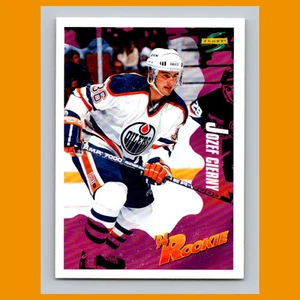 Tarjeta de hockey Jozef Cierny Rookie #217 1994-95 Score Edmonton Oilers NHL - Imagen 1 de 3
