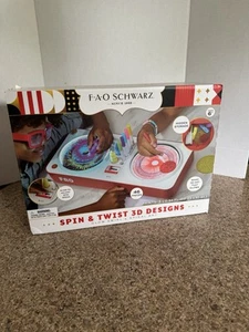 FAO Schwarz Spin & Twist 3D Designs Glow Swirl & Spiral Kit - Foto 1 di 2