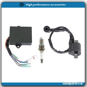 NUEVO Bobina de encendido CDI bujía para Yamaha Badger 80 Grizzly 80 Raptor 80 YFM80 - Imagen 1 de 8