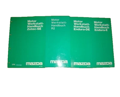 Mazda Reparaturanleitungen 4xWerkstattbücher Handbücher Motoren Reparatur  - Bild 1 von 3