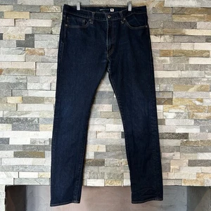 Levi’s 511 Made Crafted 36x32 Blue Wash Selvedge Jeans Dark Wash - Picture 1 of 9