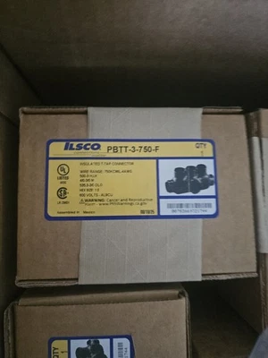 Ilsco PBTT-3-750-F Insulated T Tap Connector - Image 1 of 3