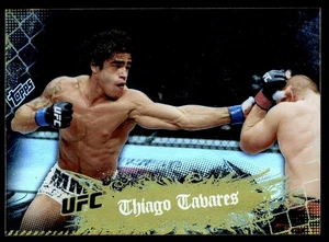 2010 Topps UFC Main Event #24 Thiago Tavares rifrattore - Foto 1 di 2
