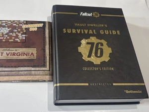 Fallout 76 - Collector's Edition HardCover Survival Guide, With Map Read Descrip - Bild 1 von 7