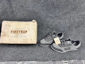 New Unused Firetrap size 3 trainers Grey With Box And Tags - Picture 1 of 5