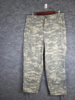US Army ACU Pants Mens Medium Short UCP Digital Camo Ripstop Cargo Stained USGI - Image 1 of 4