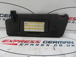 MERCEDES C CLASS W204 SUN VISOR PASSENGER SIDE BLACK - Picture 1 of 4