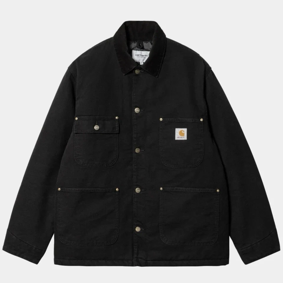 Carhartt Men's 106644 Rugged Flex Relaxed Fit Duck Unlined Chore Coat L