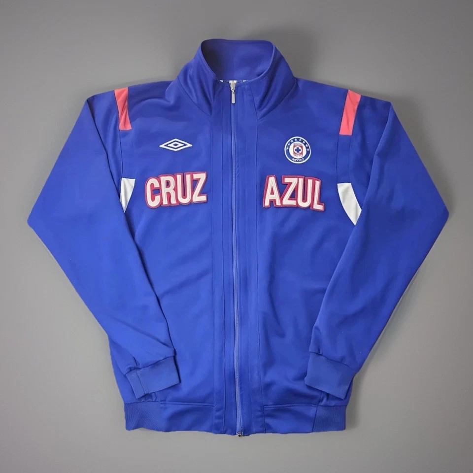 Jaqueta Cruz Azul Umbro 2011-2012 Média ⚽️ - Imagem 1 de 3