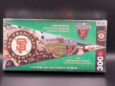 San Francisco Giants 300 Piece Pennant Puzzle World Series 2010 Baseball MLB  - Image 1 of 4