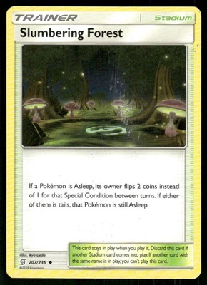 2019 Sun & Moon - Unified Minds Slumbering Forest Uncommon #207 - Image 1 of 2