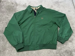 Vintage Tommy Hilfiger Harrington Jacket Mens XL Green Full Zip 90s - Picture 1 of 6