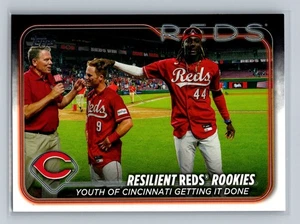 Elly de La Cruz 2024 Topps #133 Team Card Cincinnati Reds - Picture 1 of 2