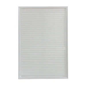 Temporary Blinds, Vertical Pleated Blinds No Drilling Self Adhesive Blinds Ea... - Picture 1 of 6