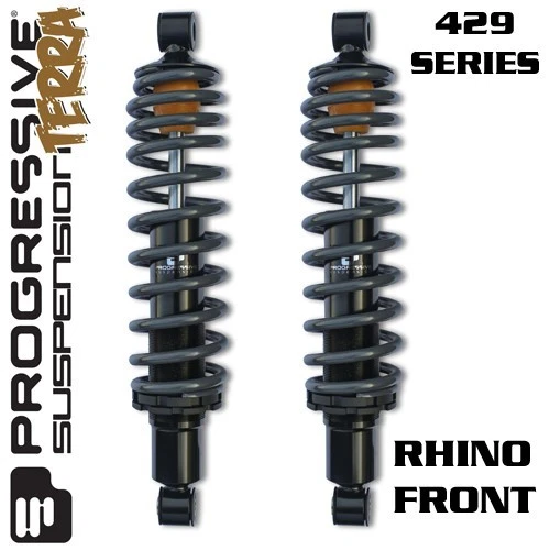 2 - Yamaha Rhino Heavy Duty 429 bobina de suspensión progresiva sobre amortiguadores - delantero Foto 1 de 4