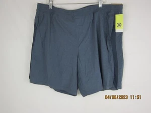 Men's All In Motion Soft Stretch Blue 9" Run Shorts Men's Size XXL - Picture 1 of 11