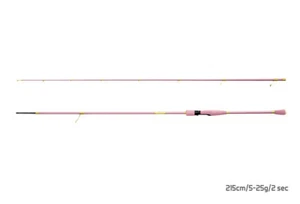 Delphin QUEEN Spin-Angelrute / 2 Teile, Damen Angelrute in Pink - Bild 1 von 9